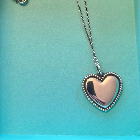 Tiffany & Co. Silver Heart Necklace